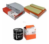 MAHLE/Knecht Filtro Abitacolo Lak 181 Filtro Aria LX 3525 Filtro Olio Oc 977/1