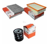 MAHLE/Knecht Filtro Abitacolo Lak 182 Filtro Aria LX 786 Filtro Olio Oc 1053