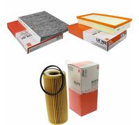 MAHLE/Knecht Filtro Abitacolo Lak 182 Filtro Aria LX 792 Filtro Olio Ox 381D