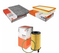 MAHLE/Knecht Filtro Abitacolo Lak 182 Filtro Aria LX 792 Filtro Olio Ox 420D