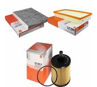 Mahle / Knecht Filtro Abitacolo Lak 182 Filtro Aria Lx 792 Filtro Olio Ox 556D