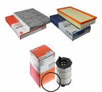 MAHLE/Knecht Filtro Abitacolo Lak 182 Filtro Aria LX 793 Filtro Olio Ox 350/4D