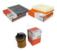 MAHLE/Knecht Filtro Abitacolo Lak 220 Filtro Aria LX 1570 Filtro Olio Ox 171/2D