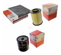 MAHLE/Knecht Filtro Abitacolo Lak 220 Filtro Aria LX 1780/3 Filtro Olio Oc 1063