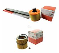 MAHLE/Knecht Filtro Abitacolo Lak 248 Filtro Aria LX 1035 Filtro Olio Ox 387D