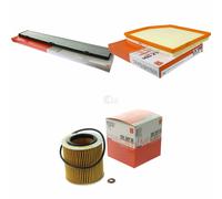 MAHLE / KNECHT Filtro Abitacolo LAK 248 Filtro Aria LX 1791 Filtro Olio OX 387D
