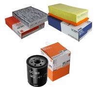MAHLE/Knecht Filtro Abitacolo Lak 251 Filtro Aria LX 1008/1 Filtro Olio Oc 369
