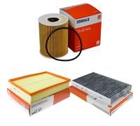 MAHLE/Knecht Filtro Abitacolo Lak 280 Filtro Aria LX 1764 Filtro Olio Ox 776D