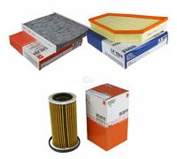 MAHLE/Knecht Filtro Abitacolo Lak 293 Filtro Aria LX 1924 Filtro Olio Ox 370D1