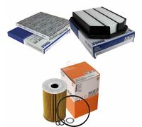 MAHLE / KNECHT Filtro Abitacolo LAK 301 Filtro Aria LX 2687 Filtro Olio OX 351D