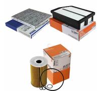 MAHLE / KNECHT Filtro Abitacolo LAK 301 Filtro Aria LX 2869 Filtro Olio OX 351D