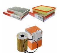 MAHLE/Knecht Filtro Abitacolo Lak 307 Filtro Aria LX 1845 Filtro Olio Ox 388D