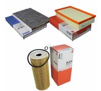 MAHLE/Knecht Filtro Abitacolo Lak 31 Filtro Aria LX 296 Filtro Olio Ox 143D