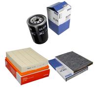 MAHLE/Knecht Filtro Abitacolo Lak 31 Filtro Aria LX 448 Filtro Olio Oc 470