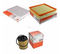 MAHLE/Knecht Filtro Abitacolo Lak 36 Filtro Aria LX 946 Filtro Olio Ox 182D