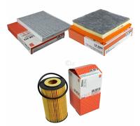 MAHLE/Knecht Filtro Abitacolo Lak 373 Filtro Aria LX 3580 Filtro Olio Ox 401D