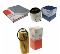 MAHLE/Knecht Filtro Abitacolo Lak 386 Filtro Aria LX 2092D Filtro Olio Ox 381D