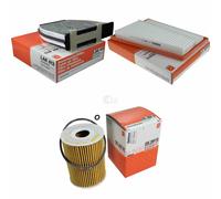 MAHLE/Knecht Filtro Abitacolo Lak 413 Filtro Aria LX 1850/2 Filtro Olio Ox 380D