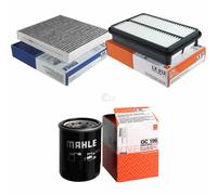 MAHLE/Knecht Filtro Abitacolo Lak 436 Filtro Aria LX 812 Filtro Olio Oc 196