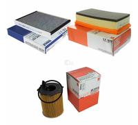 MAHLE/Knecht Filtro Abitacolo Lak 437 Filtro Aria LX 1617 Filtro Olio Ox 171/2D