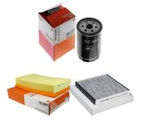 MAHLE / KNECHT Filtro Abitacolo LAK 454 Filtro Aria LX 1649 Filtro Olio OC 460