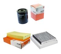 MAHLE / KNECHT Filtro Abitacolo LAK 454 Filtro Aria LX 1649 Filtro Olio OC 602