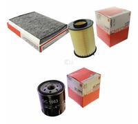 MAHLE/Knecht Filtro Abitacolo Lak 463 Filtro Aria LX 1780/3 Filtro Olio Oc 1063