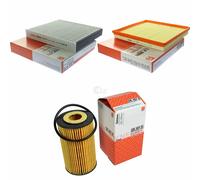 MAHLE/Knecht Filtro Abitacolo Lak 472 Filtro Aria LX 2881 Filtro Olio Ox 401D