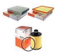 MAHLE/Knecht Filtro Abitacolo Lak 472 Filtro Aria LX 2881 Filtro Olio Ox 559D
