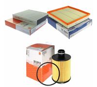 MAHLE/Knecht Filtro Abitacolo Lak 472 Filtro Aria LX 3062 Filtro Olio Ox 559D