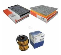MAHLE/Knecht Filtro Abitacolo Lak 75 Filtro Aria LX 1826 Filtro Olio Ox 371D