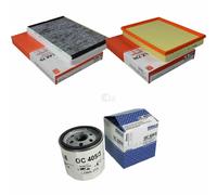 MAHLE/Knecht Filtro Abitacolo Lak 75 Filtro Aria LX 735 Filtro Olio Oc 405/3