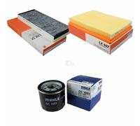 MAHLE/Knecht Filtro Abitacolo Lak 77 Filtro Aria LX 687 Filtro Olio Oc 1051