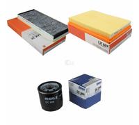 MAHLE/Knecht Filtro Abitacolo Lak 77 Filtro Aria LX 687 Filtro Olio Oc 988