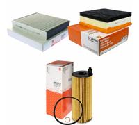 MAHLE/Knecht Filtro Abitacolo Lak 812 Filtro Aria LX 2077/4 Filtro Olio Ox 404D