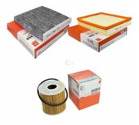 MAHLE/Knecht Filtro Abitacolo Lak 859 Filtro Aria LX 1586 Filtro Olio Ox 339/2D