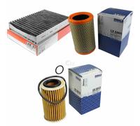 MAHLE/Knecht Filtro Abitacolo Lak 87 Filtro Aria LX 646/1 Filtro Olio Ox 209D