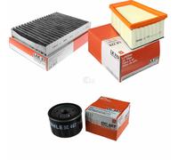 MAHLE/Knecht Filtro Abitacolo Lak 87 Filtro Aria LX 773 Filtro Olio Oc 467