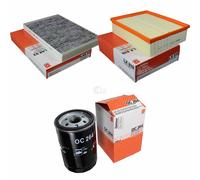 MAHLE/Knecht Filtro Abitacolo Lak 93 Filtro Aria LX 819 Filtro Olio Oc 264
