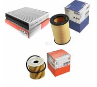 MAHLE/Knecht Filtro Abitacolo Lak 96 Filtro Aria LX 813 Filtro Olio Ox 346D