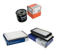 MAHLE/Knecht Filtro Aria LX 1921 Filtro Abitacolo La 501/S Filtro Olio Oc 195