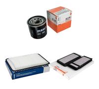 MAHLE/Knecht Filtro Aria LX 1921 Filtro Abitacolo Lak 346/S Filtro Olio Oc 195