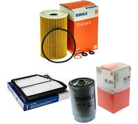MAHLE / KNECHT Filtro Carburante KC 101 Filtro Aria LX 1840 Filtro Olio OX 351D
