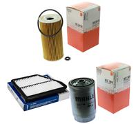 MAHLE / KNECHT Filtro Carburante KC 101 Filtro Aria LX 1840 Filtro Olio OX 424D