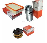MAHLE / KNECHT Filtro Carburante KC 116 Filtro Aria LX 935 Filtro Olio OX 191D
