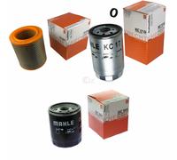 MAHLE / KNECHT Filtro Carburante KC 17D Filtro Aria LX 478/1 Filtro Olio OC 501