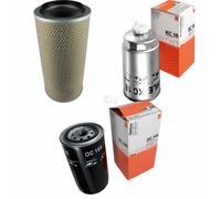 MAHLE / KNECHT Filtro Carburante KC 18 Filtro Aria LX 236 Filtro Olio OC 105