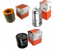 MAHLE / KNECHT Filtro Carburante KC 18 Filtro Aria LX 478/1 Filtro Olio OC 100