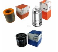 MAHLE / KNECHT Filtro Carburante KC 18 Filtro Aria LX 478/1 Filtro Olio OC 503