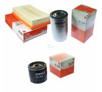 MAHLE / KNECHT Filtro Carburante KC 195/1 Filtro Aria LX 1074 Filtro Olio OC 458